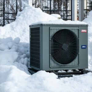Read more about the article How to Keep Your Heat Pump Efficient When the Snow Piles Up